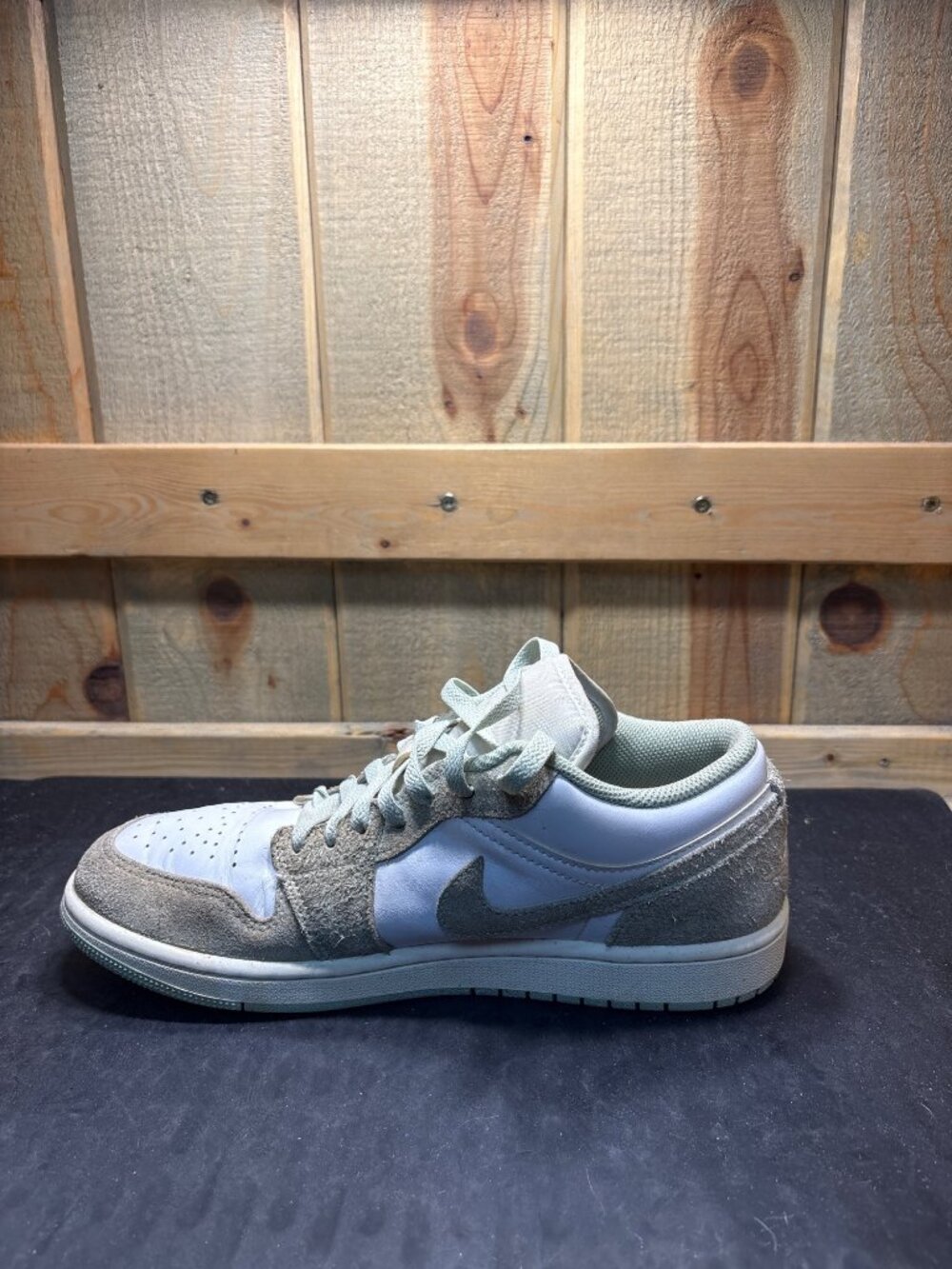 Nike Air Jordan 1 Low FN5214-131 Womens Size US 8 UK 7 EU 41 White Sneakers - Picture 7 of 10
